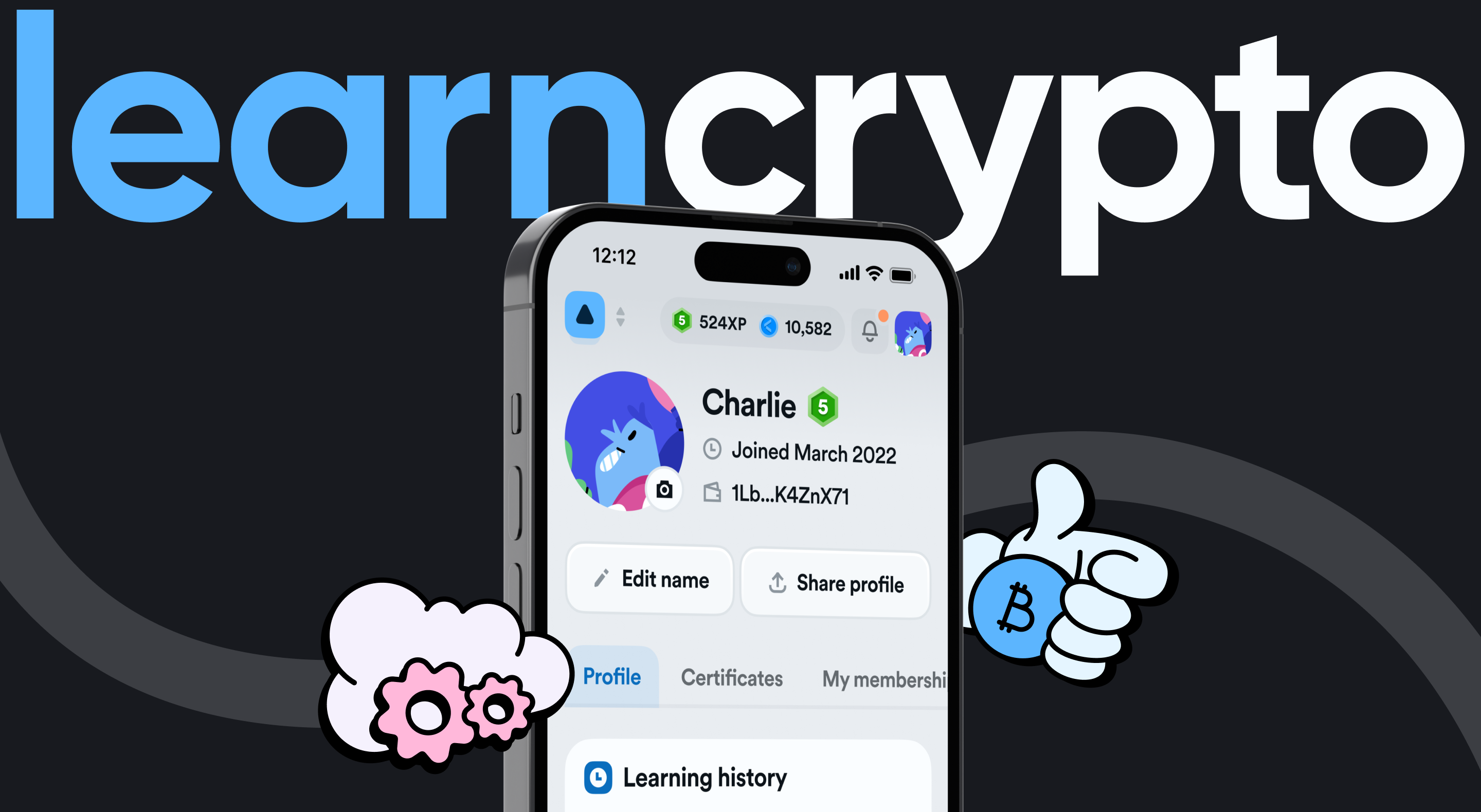 Crypto Academy Design | Learn Crypto